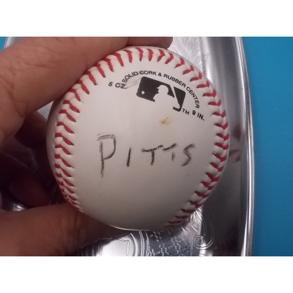 Rawlings MLB Official Size Baseball 5oz 9in Solid Cork Rubber Center White Red